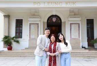 「回家」到成家，新婚前住宿儿童与主席相聚